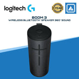 LOGITECH ULTIMATE EARS BOOM 3 BLUETOOTH SPEAKER (BLACK)
