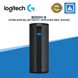 LOGITECH ULTIMATE EARS BOOM 3 BLUETOOTH SPEAKER (BLACK)