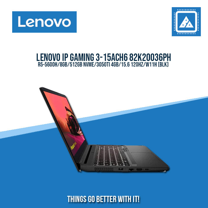 LENOVO IP GAMING 3-15ACH6 82K20036PH | Gaming Laptop And AutoCAD Users