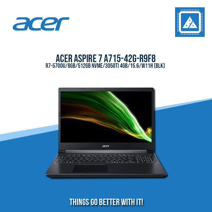 ACER ASPIRE 7 A715-42G-R9F8 R7-5700U RTX 3050TI | BEST FOR GAMING AND AUTOCAD LAPTOP