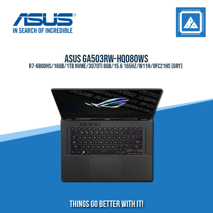ASUS GA503RW-HQ080WS R7-6800HS | Gaming Laptop And AutoCAD Users