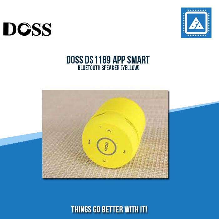 DOSS DS1189 APP SMART BLUETOOTH SPEAKER (YELLOW)