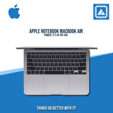 APPLE MACBOOK AIR RETINA W/ TOUCHBAR 13" M1 CHIP 8C/8GB/256GB SSD (MGN63PP/A) SPACEGRY