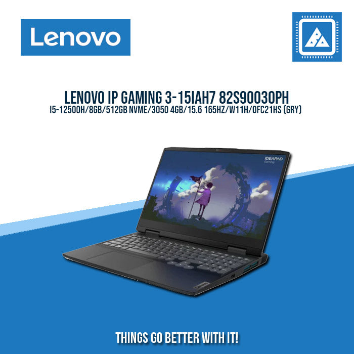 LENOVO IP GAMING 3-15IAH7 82S90030PH I5-12500H | Gaming Laptop And AutoCAD Users