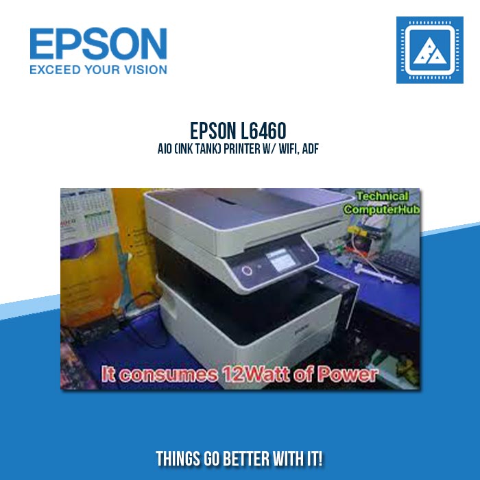EPSON L6460 AIO (INK TANK) PRINTER W/ WIFI, ADF