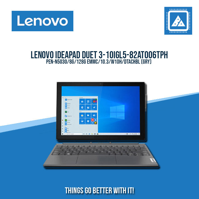 LENOVO IDEAPAD DUET 3-10IGL5-82AT006TPH PEN-N5030 | 8G RAM | 128G EMMC | 10.3