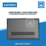 LENOVO IDEAPAD 3-15ALC6-82KU01ATPH R7-5700U/4GB+4GB/512GB NVME | BEST FOR STUDENTS AND FREELANCERS