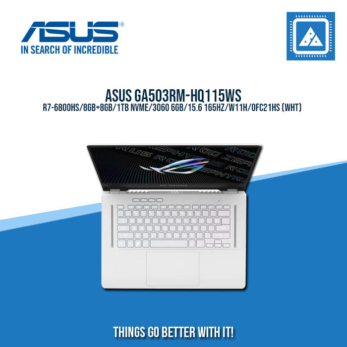 ASUS GA503RM-HQ115WS R7-6800HS | Gaming Laptop And AutoCAD Users
