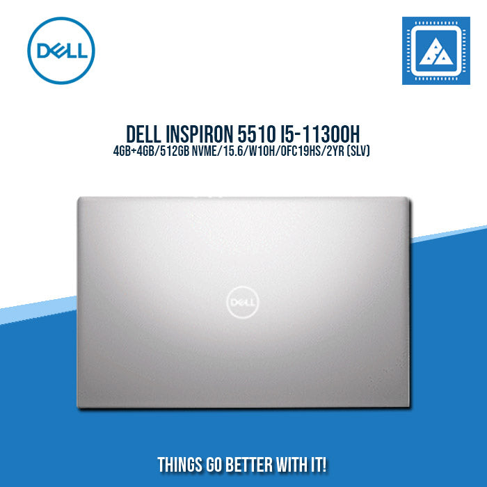 DELL INSPIRON 5510 I5-11300H/4GB+4GB/512GB NVME | BEST FOR STUDENTS AND FREELANCERS LAPTOP
