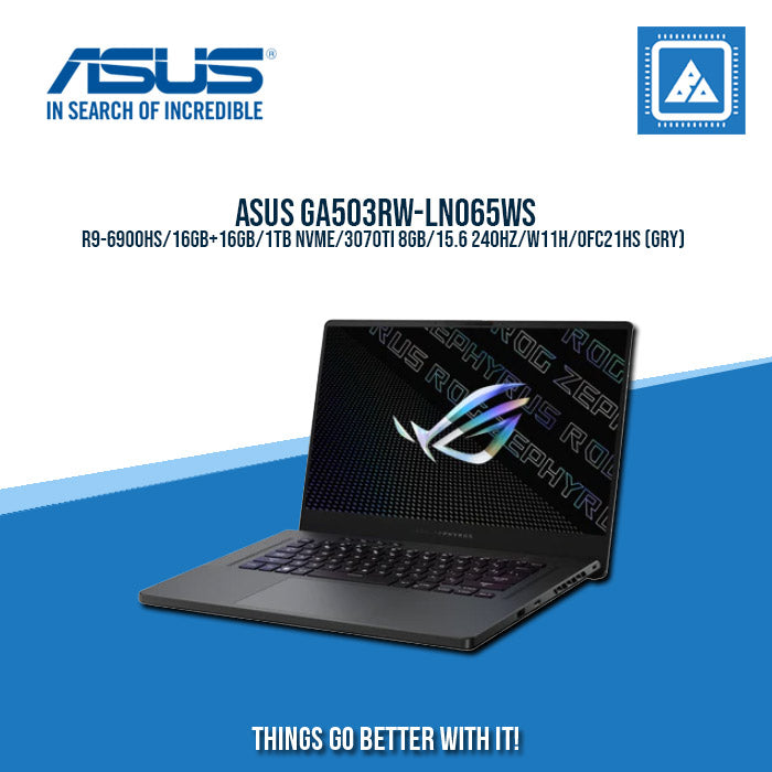 ASUS GA503RW-LN065WS R9-6900HS (Grey)  | Gaming Laptop And AutoCAD Users
