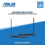 ACER NITRO 5 AN515-58-55LG I5-12500H/8GB/512GB NVME/3050TI 4GB | BEST FOR GAMING AND AUTOCAD LAPTOP