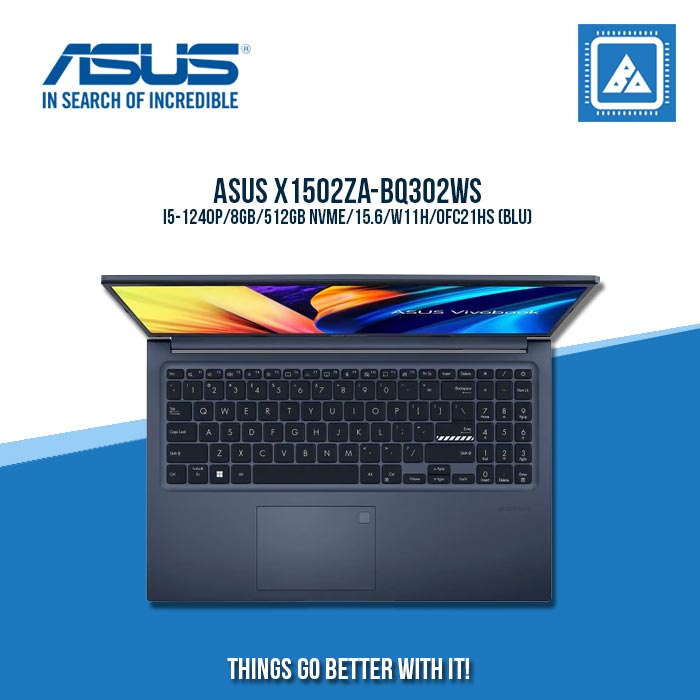 ASUS X1502ZA-BQ302WS I5-1240P | Best for Students and Freelancers