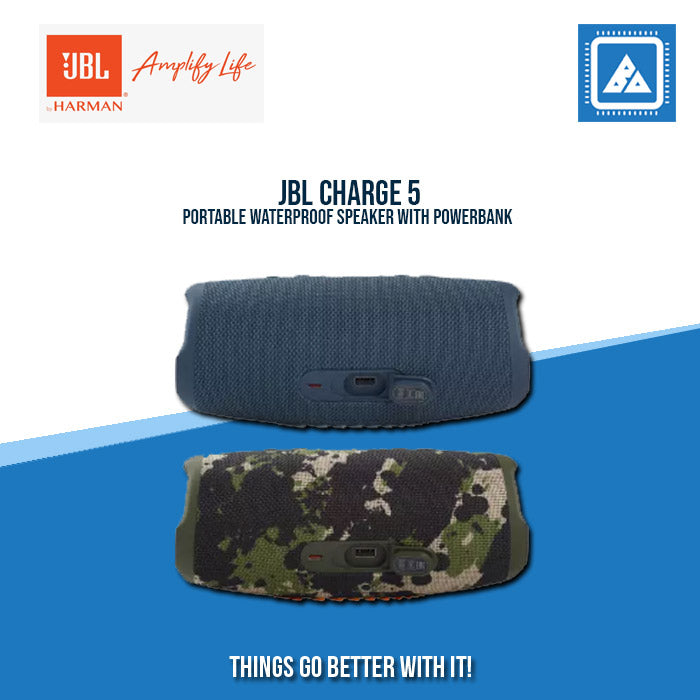 JBL Charge 5 | Portable Speaker with Powerbank