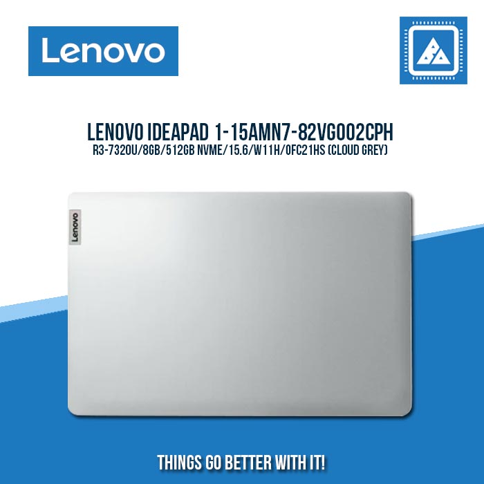 LENOVO IDEAPAD 1-15AMN7-82VG002CPH R3-7320U/8GB/512GB NVME | BEST FOR STUDENTS LAPTOP