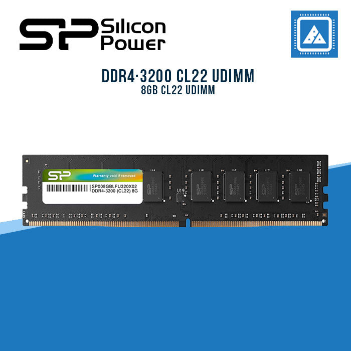 SILICON POWER 8GBDDR4·3200 CL22 UDIMM