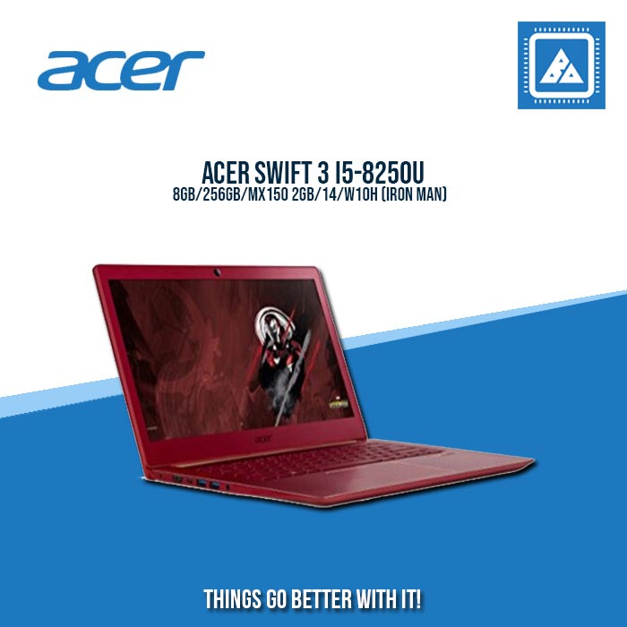 ACER SWIFT 3 I5-8250U/8GB/256GB/MX150 2GB | Best for Students and Freelancers