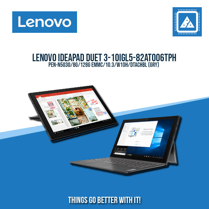 LENOVO IDEAPAD DUET 3-10IGL5-82AT006TPH PEN-N5030 | 8G RAM | 128G EMMC | 10.3