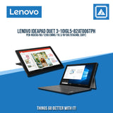 LENOVO IDEAPAD DUET 3-10IGL5-82AT006TPH PEN-N5030 | 8G RAM | 128G EMMC | 10.3" | W10H | DTACHBL (GRY)