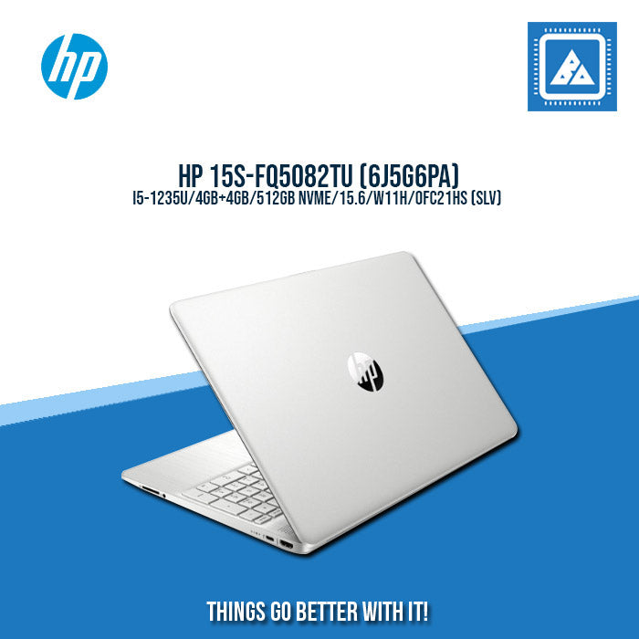 HP 15S-FQ5082TU (6J5G6PA) I5-1235U/8GB/512GB SSD | BEST FOR STUDENTS AND FREELANCERS