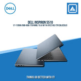 DELL INSPIRON 5510 I7-11390H Best for Students and Freelancers (BLUE/SILVER)