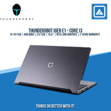 THUNDEROBOT IGER E1 I3-10110U/8GB/512 SSD | BEST FOR STUDENTS LAPTOP