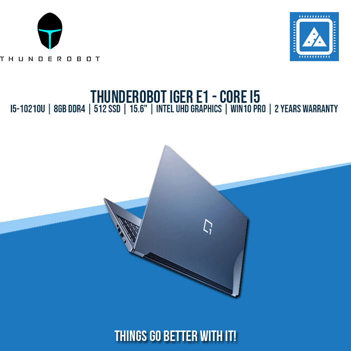 THUNDEROBOT IGER E1 - Core i5 | I5-10210U | 8GB DDR4 | 512 SSD | 15.6