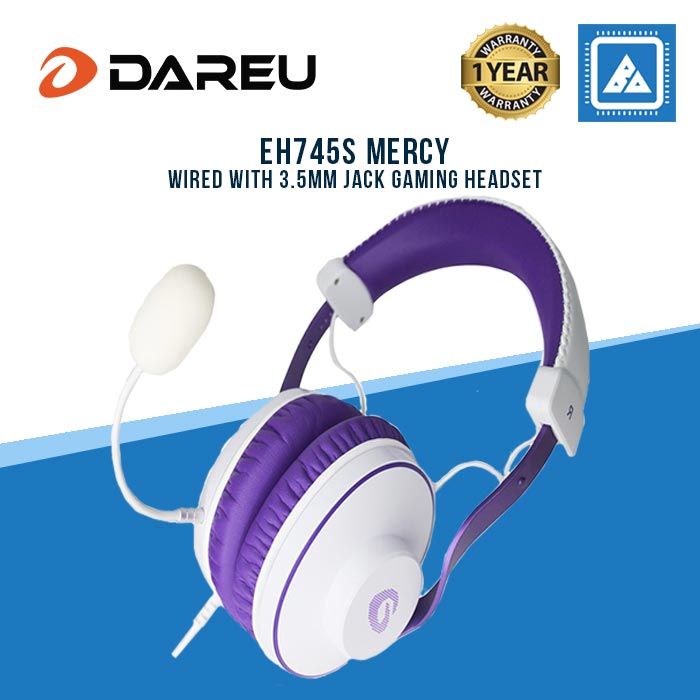 DAREU EH745s MERCY Wired with 3.5mm Jack Gaming Headset
