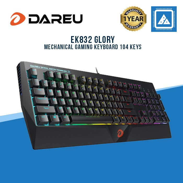 Dareu EK832 GLORY Mechanical Gaming Keyboard 104 keys