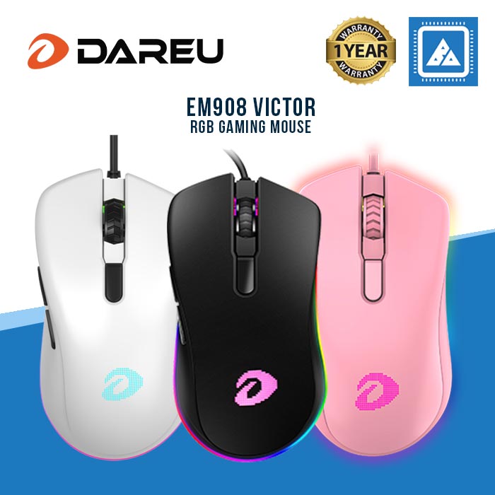 DAREU EM-908 VICTOR E-Sports Gaming Mouse RGB