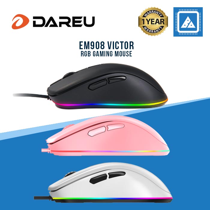 DAREU EM-908 VICTOR E-Sports Gaming Mouse RGB