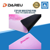 DAREU ESP109 PINK Speed Type Gaming Mousepad