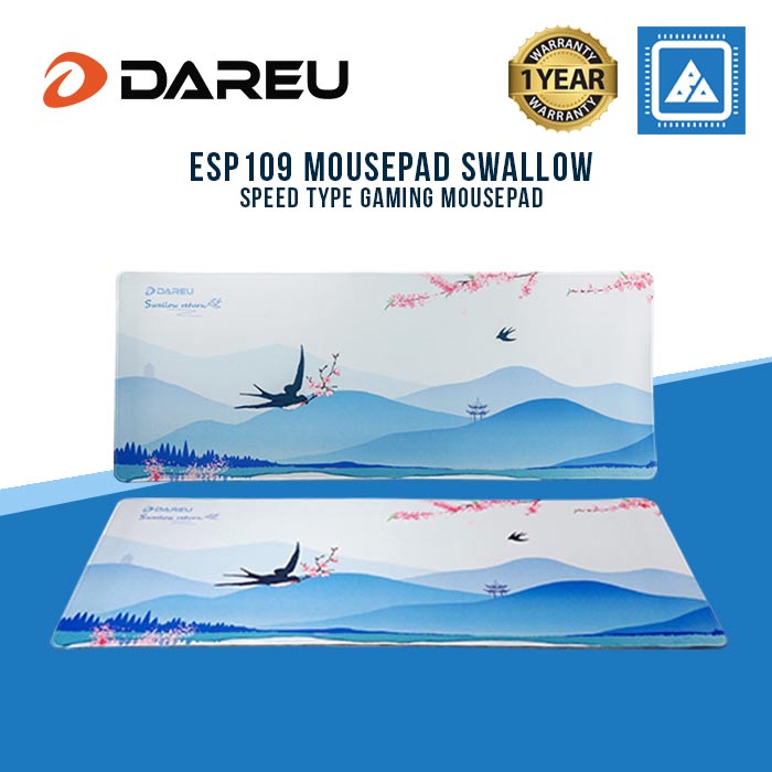 DAREU ESP109 SWALLOW Speed Type Gaming Mousepad 900x350x3mm