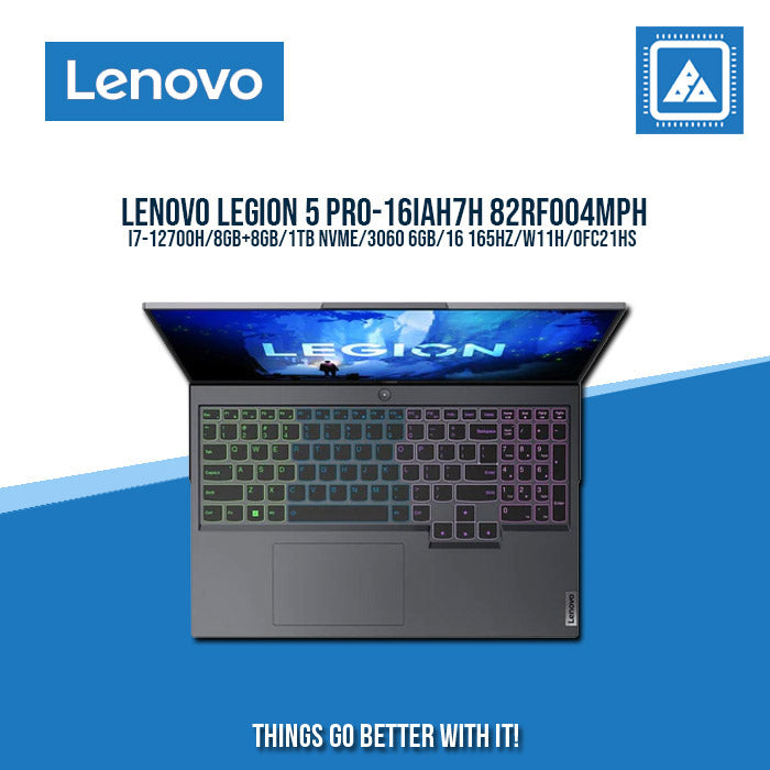 LENOVO LEGION 5 PRO-16IAH7H 82RF004MPH I7-12700H | Gaming Laptop And AutoCAD Users