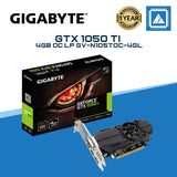 GIGABYTE GTX 1050 TI 4GB OC LP GV-N105TOC-4GL