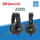 REDRAGON h270 MENTO RGB 3.5MM GAMING HEADSET