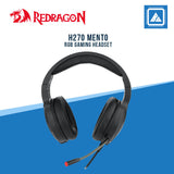 REDRAGON h270 MENTO RGB 3.5MM GAMING HEADSET