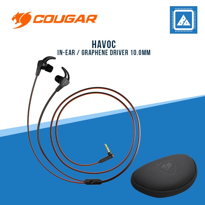 HEADSET HAVOC IN-EAR / GRAPHENE DRIVER 10.0MM