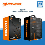HEADSET HAVOC IN-EAR / GRAPHENE DRIVER 10.0MM