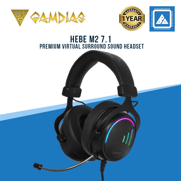GAMDIAS HEBE M2 7.1 Premium Virtual Surround Sound Headset