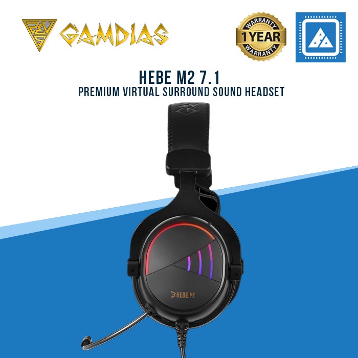 GAMDIAS HEBE M2 7.1 Premium Virtual Surround Sound Headset
