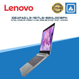 Lenovo IdeaPad L3 15ITL6 82HL0018PH 15.6" i5-1135G7 | Integrated Intel Iris Xe Graphics | 4GB | 256GB SSD [Grey]