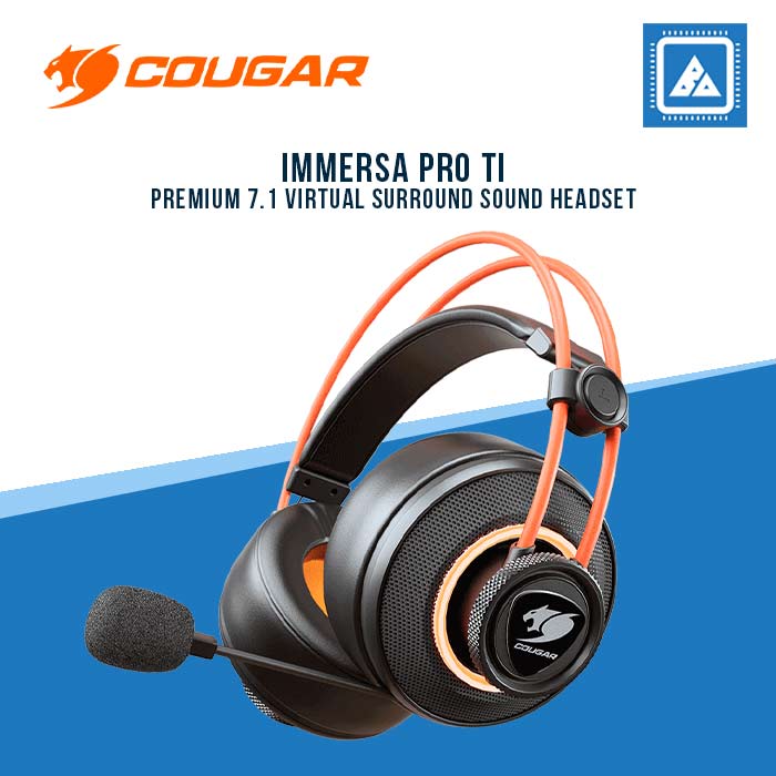 IMMERSA PRO TI Premium 7.1 Virtual Surround with Mesmerising RGB effects Gaming Headset