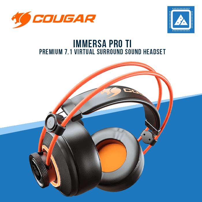 IMMERSA PRO TI Premium 7.1 Virtual Surround with Mesmerising RGB