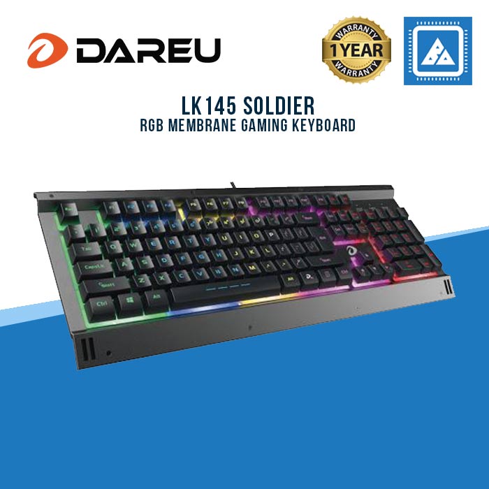 DAREU LK145 SOLDIER RGB MEMBRANE GAMING KEYBOARD