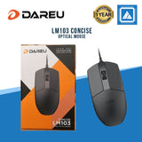 DAREU CONCISE LM103 OPTICAL MOUSE USB