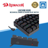 Redragon K606R Lakshmi Gaming Keyboard [Blue Switch]