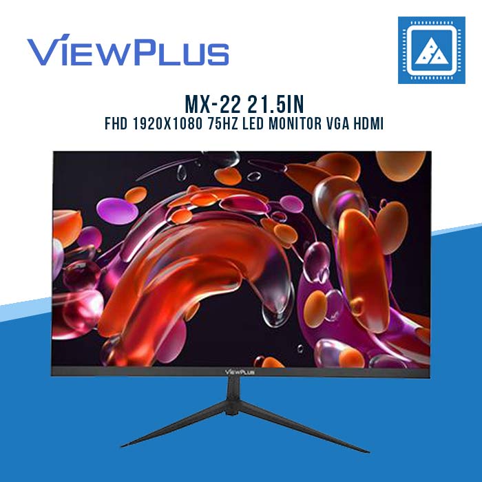 VIEWPLUS MX-22 21.5" LED FHD MONITOR WLMNT (2XVGA, HDMI)
