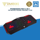 GAMDIAS POSEIDON M2 4IN1 GAMING COMBO