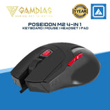 GAMDIAS POSEIDON M2 4IN1 GAMING COMBO