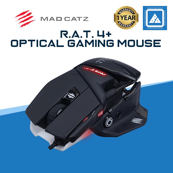 Mad Catz R.A.T. 4+ Optical Gaming Mouse